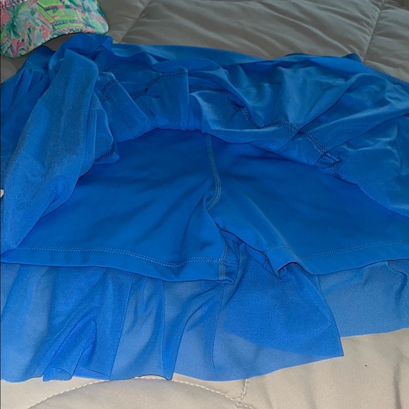 Sincerely Jules Blue Mini Skirt - Picture 3 of 3